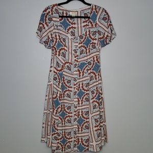 NWOT Anthropologie Maeve Floral Button Down Dress